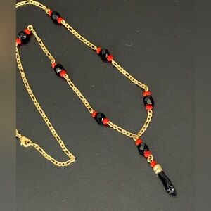 Azabache Necklace Evil Eye Protection & Good Luck for Kids, Adult, Women Unisex
